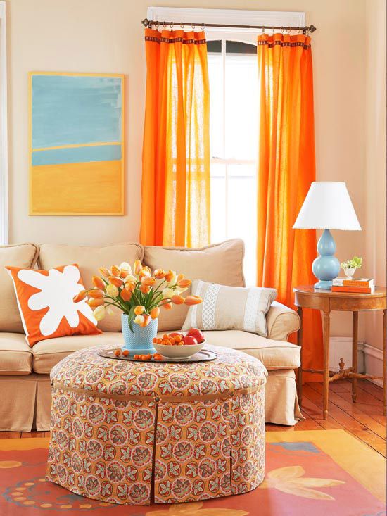 Design : wohnzimmer orange beige ~ inspirierende bilder von ...