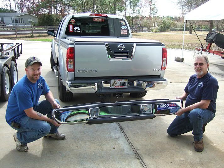 Nissan frontier rear bumper plastic #4