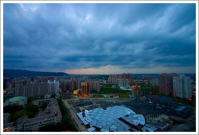 北高雄夕景