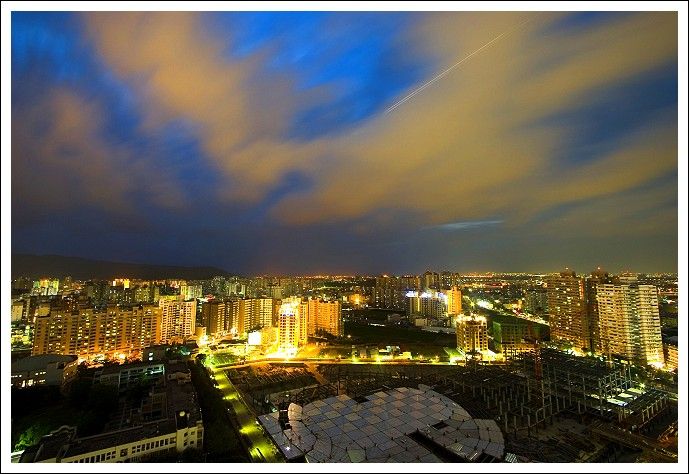 北高雄夕景