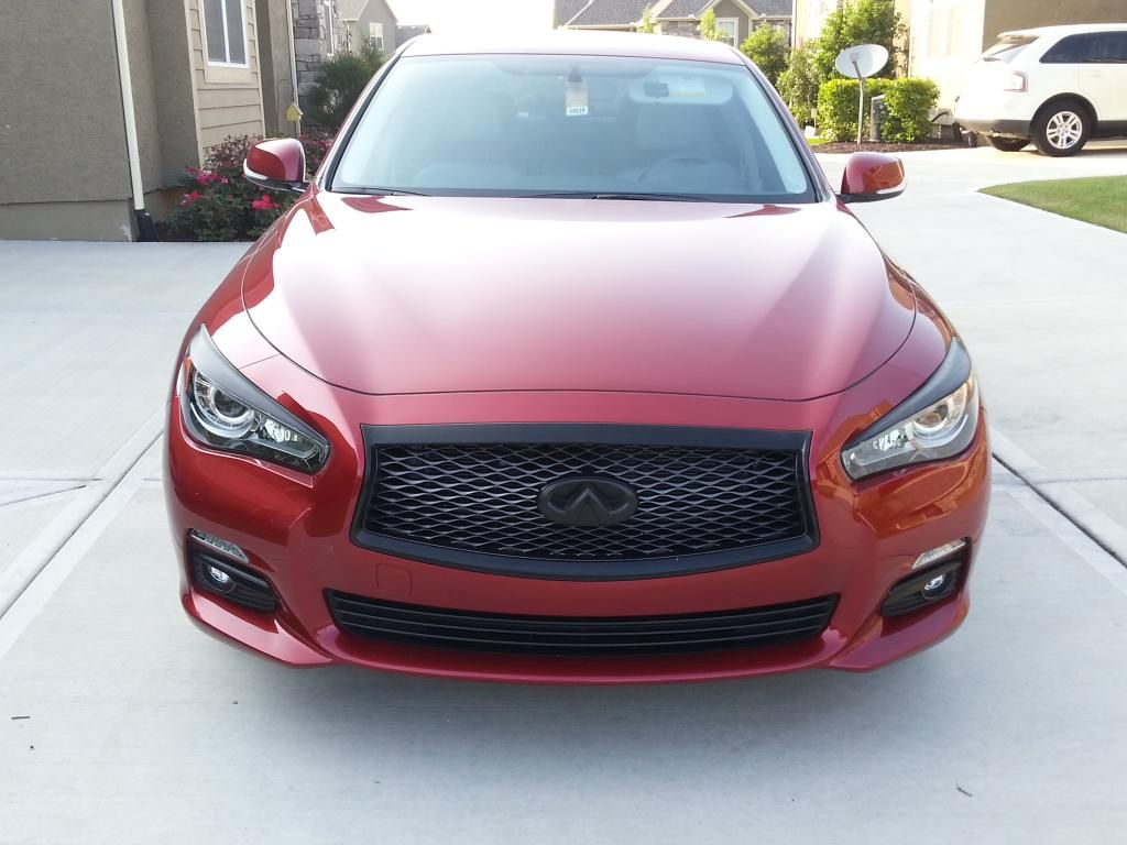 Blacked out (plasti) Ruby Infiniti Q50 Forum