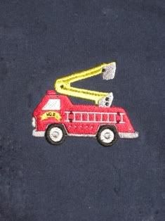 Firetruck on the shirt of your choice