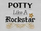 "Potty Like A Rockstar" Shirt: 3T *Bday SALE*