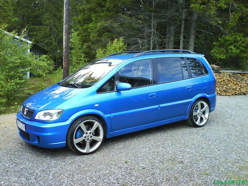 2005 Opel Zafira Opc. Opel Zafira OPC -2002 --miss