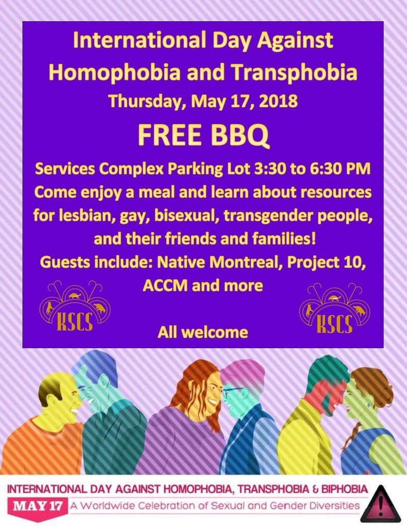 Intl Day Against Homophobia BBQ Poster