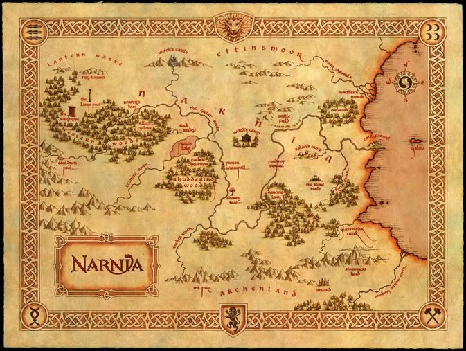 Narnia -> Maps Narnia -> Maps