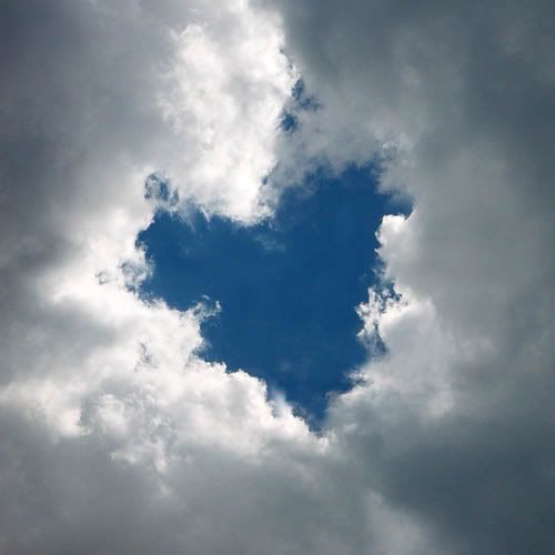 cloud heart love
