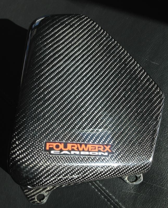 Fourwerx Carbon Fiber Radiator Shrouds Honda TRX250R Forums