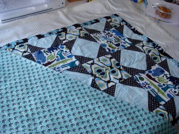 Mano Baby Quilt - Top &amp; Backing