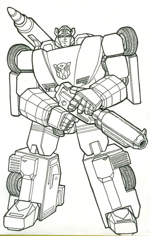 g1 transformers coloring pages - photo #17