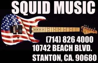 CHECK OUT SQUID MUSIC'S MYSPACE PAGE FOR MORE GEAR