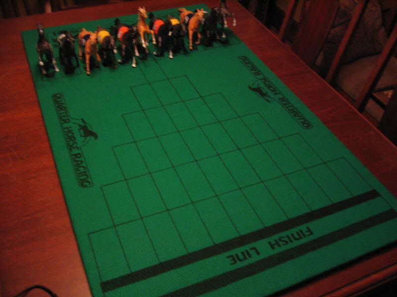 Wooden Horse Races Game Rules
