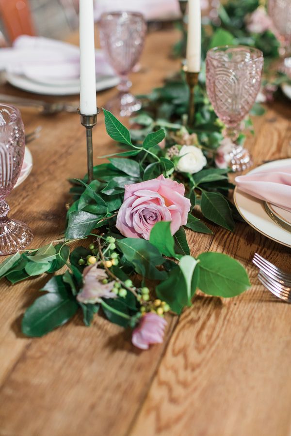  Modern Industrial Meets Rose Gold Romance Wedding Inspiration