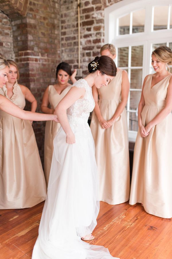  Chic Bridesmaid Style in this Charleston Wedding