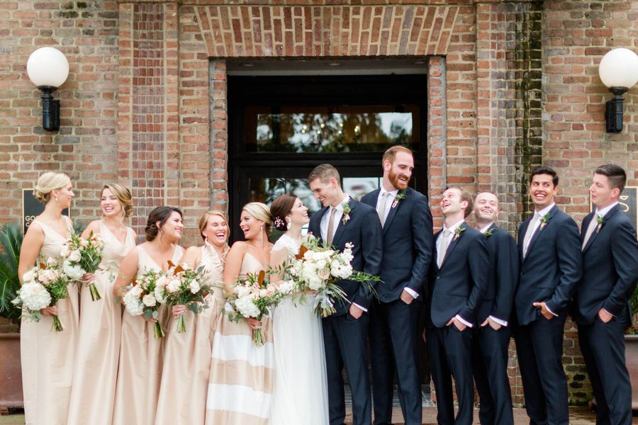  Chic Bridesmaid Style in this Charleston Wedding