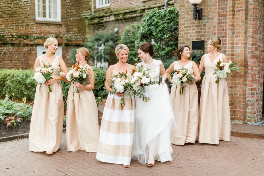  Chic Bridesmaid Style in this Charleston Wedding