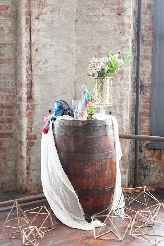  Vibrant Boho Industrial Styled Shoot