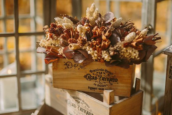  Chocolate & Antique Books Inspired Style Shoot