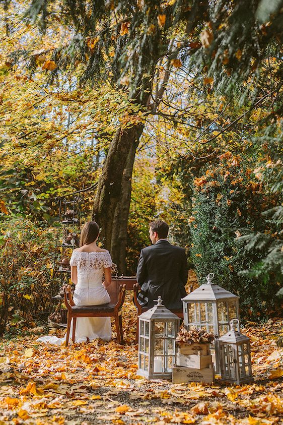  Chocolate & Antique Books Inspired Style Shoot