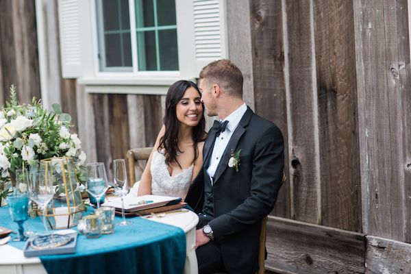  A Geode Inspired Wedding Shoot in Sonoma Valley