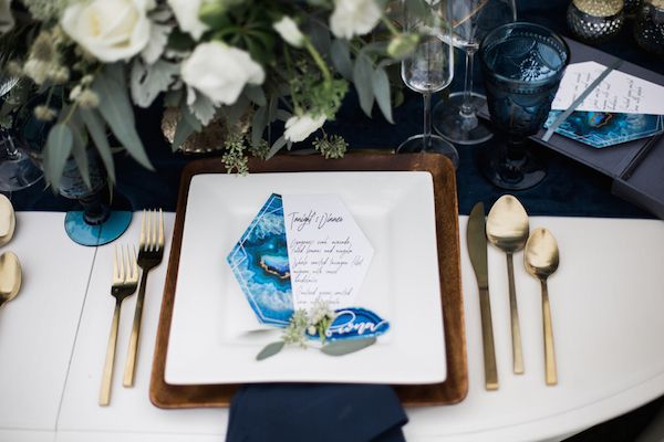  A Geode Inspired Wedding Shoot in Sonoma Valley