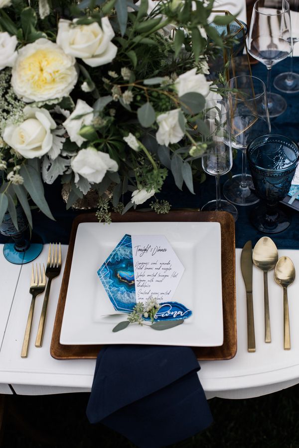  A Geode Inspired Wedding Shoot in Sonoma Valley