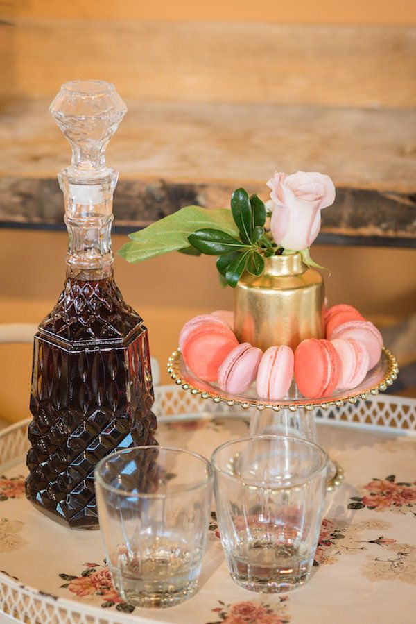  A Blush & Burgundy Wine Bar Soirée