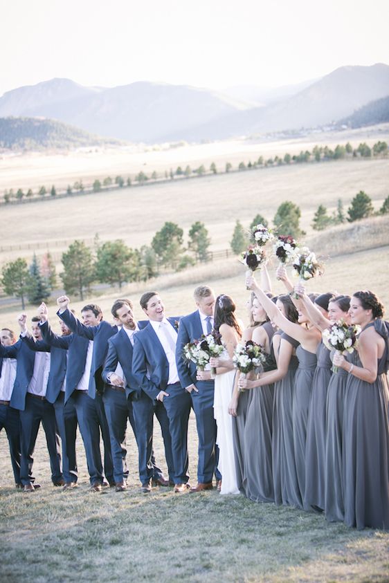  Cozy Fall Colorado Ranch Wedding