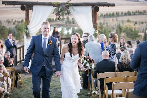  Cozy Fall Colorado Ranch Wedding