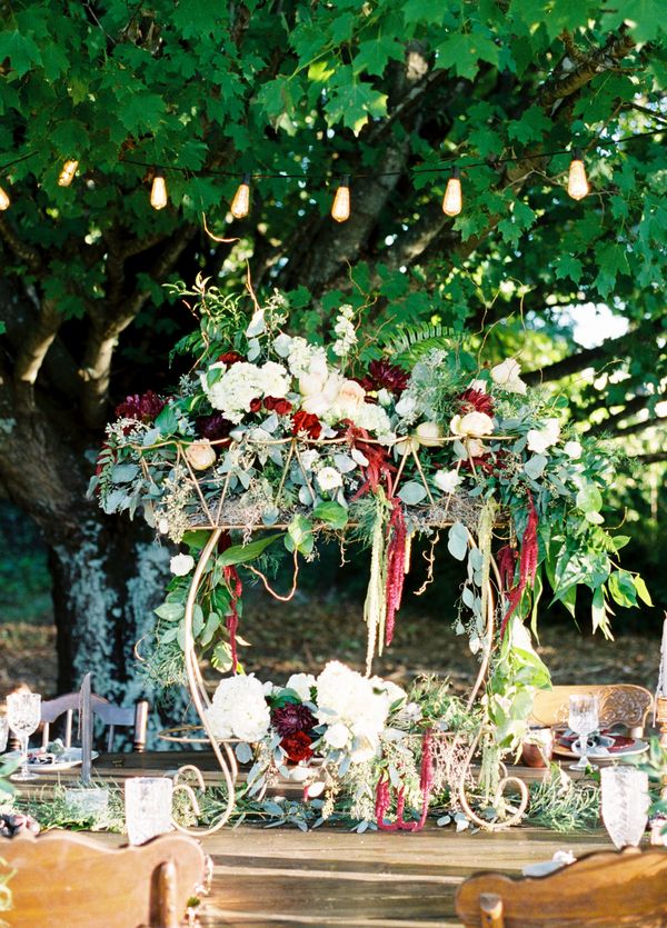  Charming Backyard Elopement in Rich Tones and Copper