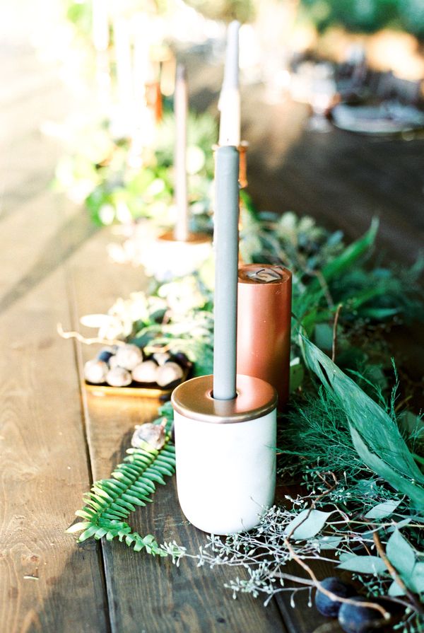  Charming Backyard Elopement in Rich Tones and Copper