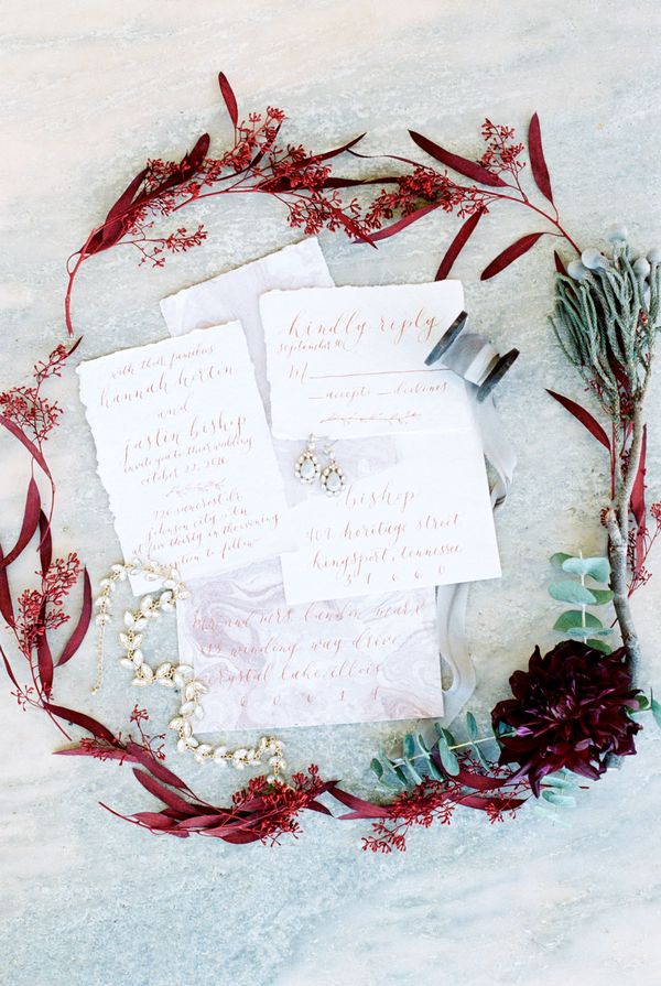  Charming Backyard Elopement in Rich Tones and Copper