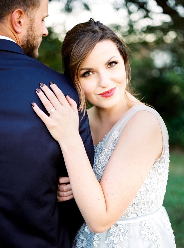  Charming Backyard Elopement in Rich Tones and Copper