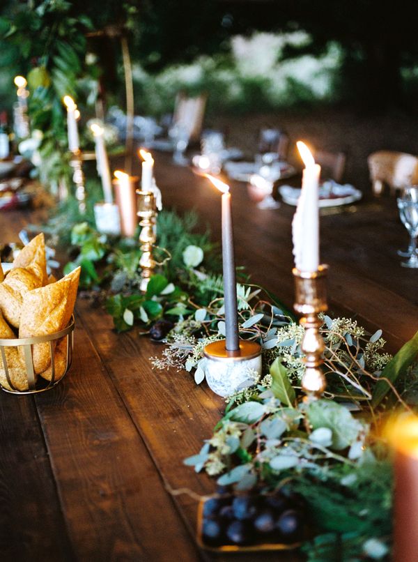  Charming Backyard Elopement in Rich Tones and Copper