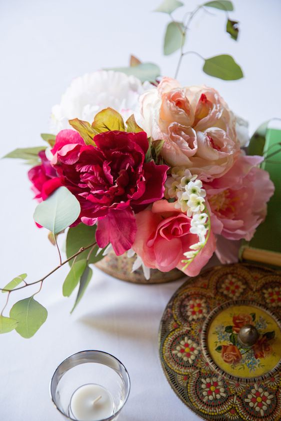  Woodland Chapel Wedding with Cranberry & Lace