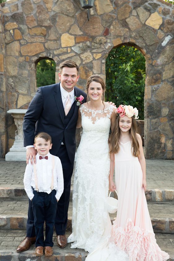  Woodland Chapel Wedding with Cranberry & Lace