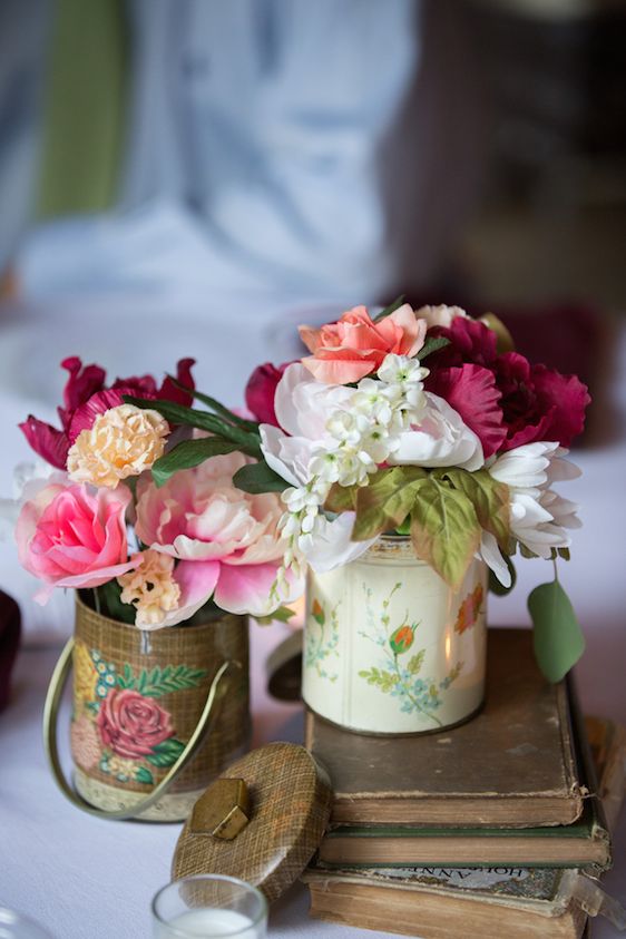  Woodland Chapel Wedding with Cranberry & Lace