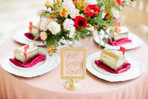  Galentine's Day Gala with Tangerine Sangria, Captured by Laura Foote Photography, Styling by Amber Veatch Designs, Florals by Ashton Events