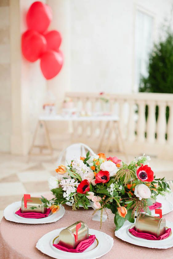 Galentine's Day Gala with Tangerine Sangria, Captured by Laura Foote Photography, Styling by Amber Veatch Designs, Florals by Ashton Events