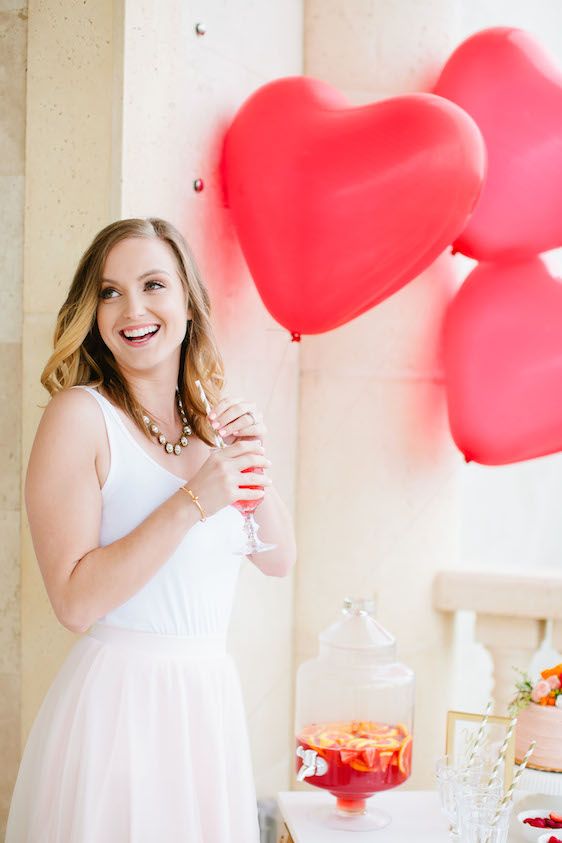  Galentine's Day Gala with Tangerine Sangria, Captured by Laura Foote Photography, Styling by Amber Veatch Designs, Florals by Ashton Events