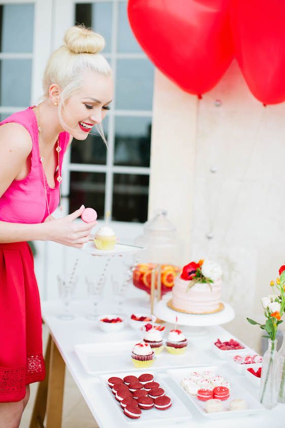  Galentine's Day Gala with Tangerine Sangria, Captured by Laura Foote Photography, Styling by Amber Veatch Designs, Florals by Ashton Events