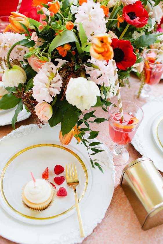  Galentine's Day Gala with Tangerine Sangria, Captured by Laura Foote Photography, Styling by Amber Veatch Designs, Florals by Ashton Events