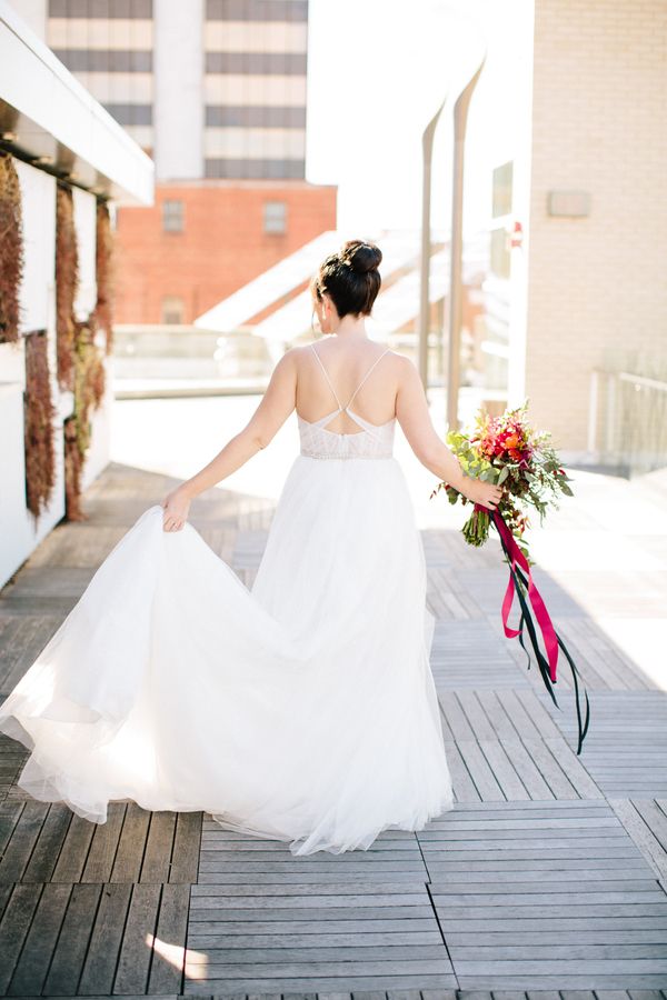  Rooftop Wedding Inspiration in Roanoke