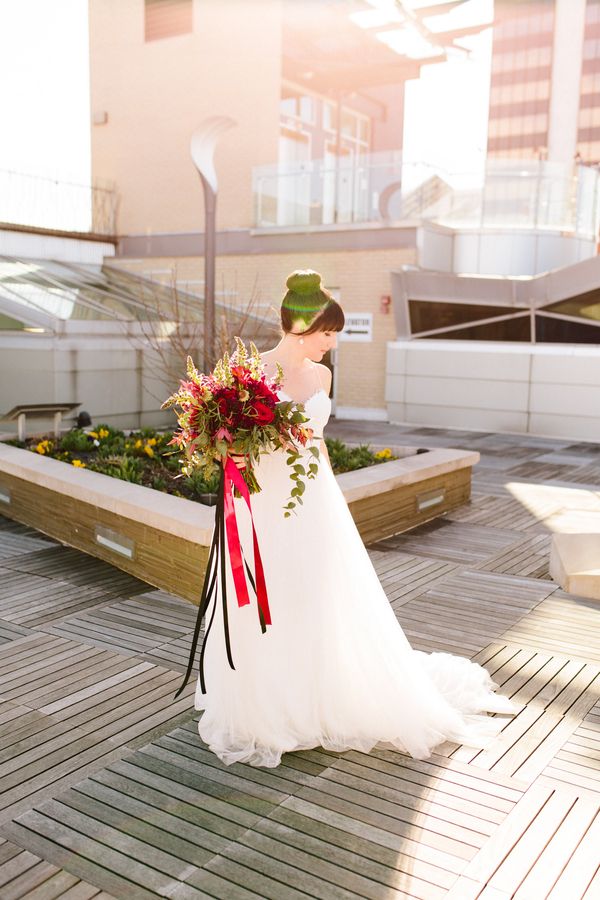  Rooftop Wedding Inspiration in Roanoke