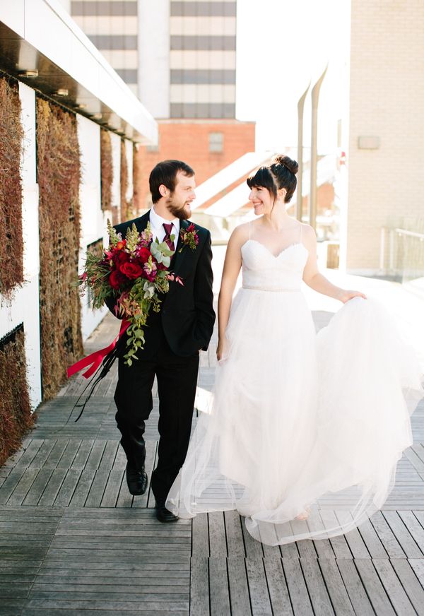  Rooftop Wedding Inspiration in Roanoke