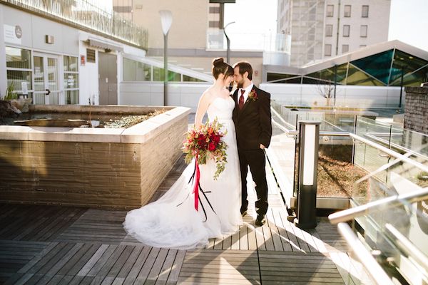  Rooftop Wedding Inspiration in Roanoke