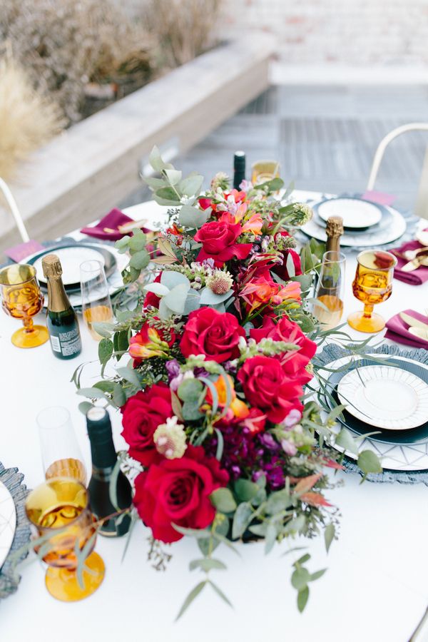  Rooftop Wedding Inspiration in Roanoke