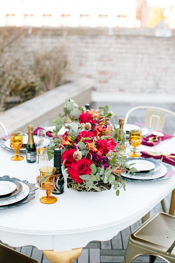  Rooftop Wedding Inspiration in Roanoke