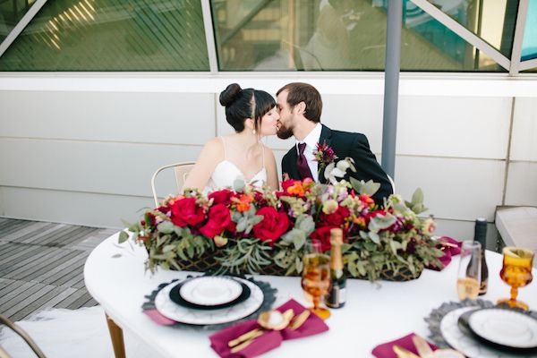  Rooftop Wedding Inspiration in Roanoke