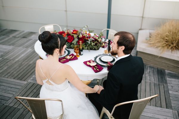  Rooftop Wedding Inspiration in Roanoke